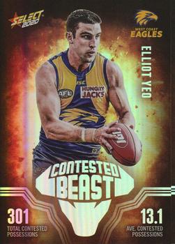 2020 Select Footy Stars - Contested Beasts #CB49 Elliot Yeo Front